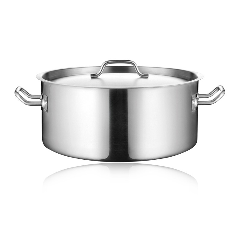 COMMERCIAL SS CASSEROLE WITH SANDWICH BOTTOM & LID (03STYLE)