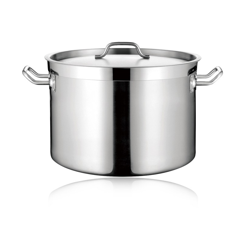 COMMERCIAL SS SAUCEPOT WITH SANDWICH BOTTOM & LID (05STYLE)