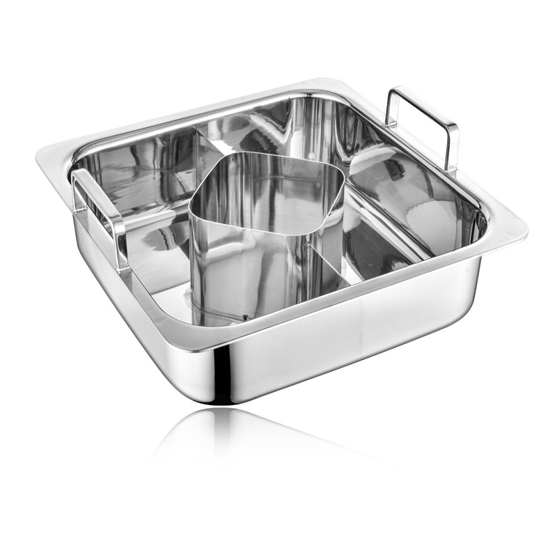 TRI-PLY UPRIGHT HANDLE RECTANGLE POT - SFZM