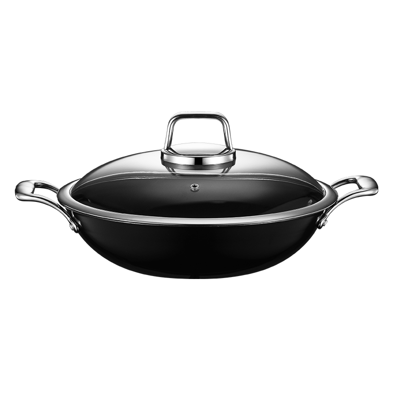 32cm彩色炒锅