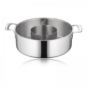 TRI-PLY THREE-FLAVOR HOT POT WITH INNER 